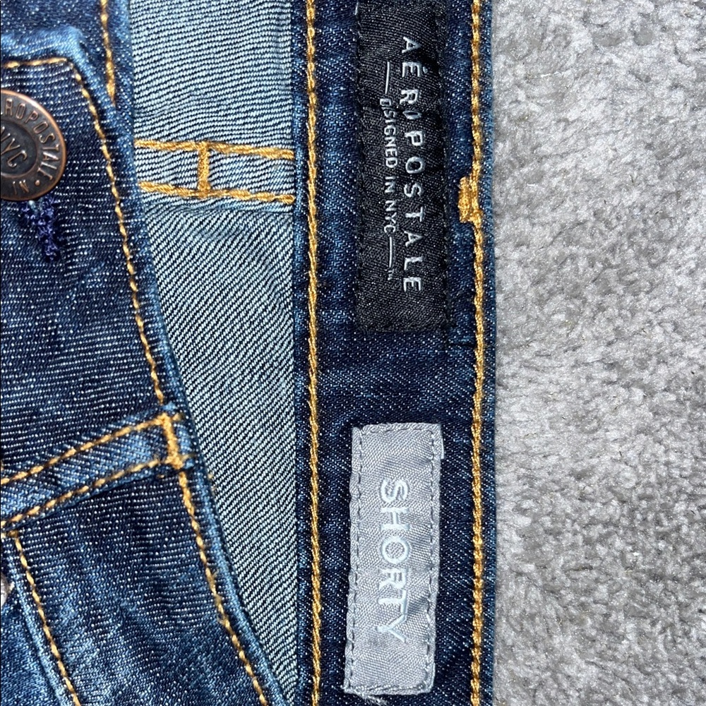 Aeropostale Distressed Blue Jean Shorts Bundle - Picture 4 of 12